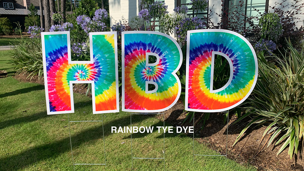 Rainbow Tye Dye 